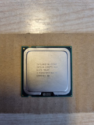 Zdjęcie oferty: procesor intel Core2 Duo E7500