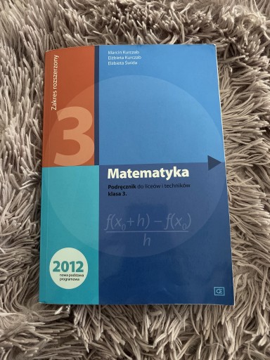 Zdjęcie oferty: Matematyka; Podręcznik do liceów i techników