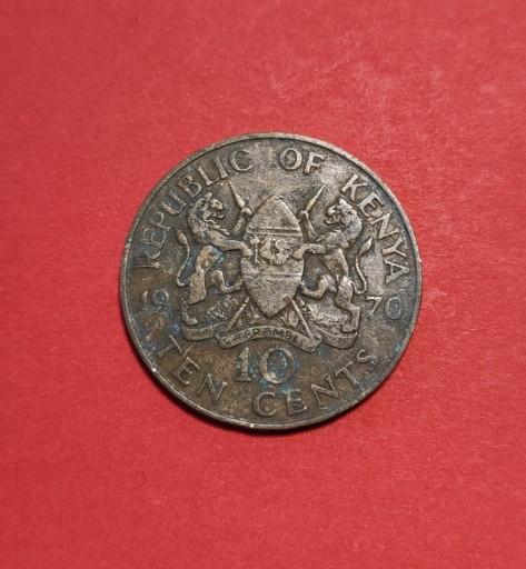 Zdjęcie oferty: Moneta 10 centów 1970, Kenia
