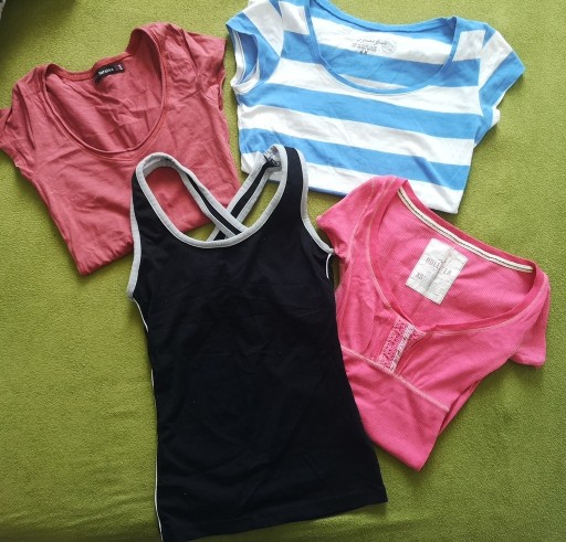 Zdjęcie oferty: T-shirty Hollister H&M Bershka bokserka fitness