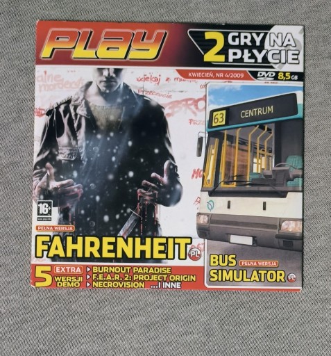 Zdjęcie oferty: Fahrenheit + Bus Simulator PL