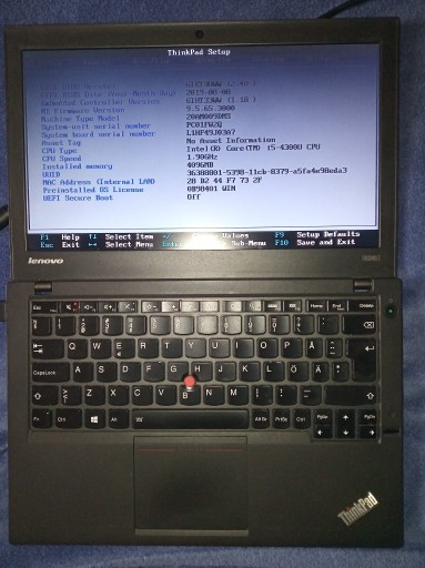 Zdjęcie oferty: Lenovo ThinkPad x240 i5 2xbateria