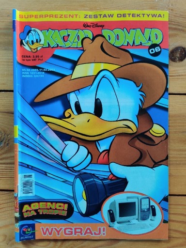 Zdjęcie oferty: Komiks Kaczor Donald nr 6 2003 r.