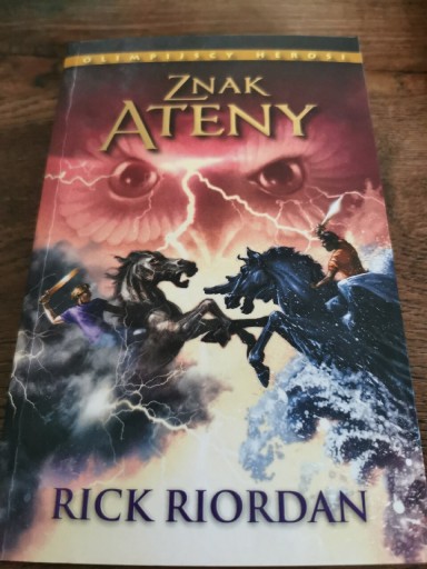 Zdjęcie oferty: Znak Ateny Olimpijscy Herosi Rick Riordan