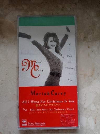 Zdjęcie oferty: MARIAH CAREY - ALL I WANT FOR CHRISTMAS (JAPONIA!)