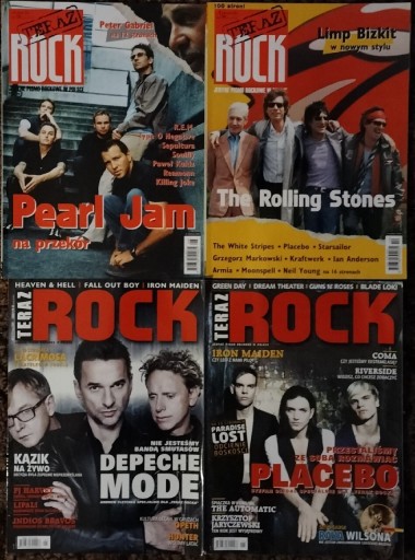 Zdjęcie oferty: Teraz Rock nr 6/03, 8/03, 5/09, 6/09