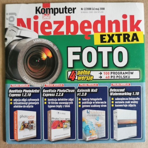 Zdjęcie oferty: Komputer Świat Twój Niezbędnik Ekstra 2008 2 CD