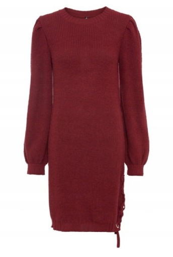 Zdjęcie oferty: Sukienka sweterkowa z wiązaniem 