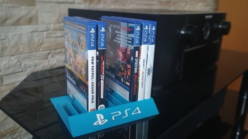 Zdjęcie oferty: Podstawka stojak na gry - na 10 gier do PS5 PS4