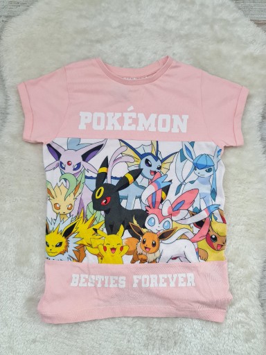 Zdjęcie oferty: Koszulka T-shirt Pokemon pikachu Rozmiar 122 - 128