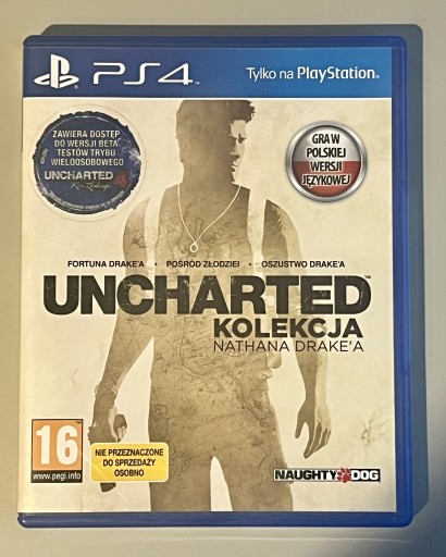 Zdjęcie oferty: Uncharted kolekcja Nathana Drake, 3 gry, ps4