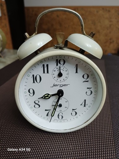 Zdjęcie oferty: STARY BUDZIK JERGER MADE IN GERMANY 1960-70