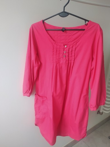 Zdjęcie oferty: Tunika koszulowa, różowa r. 38