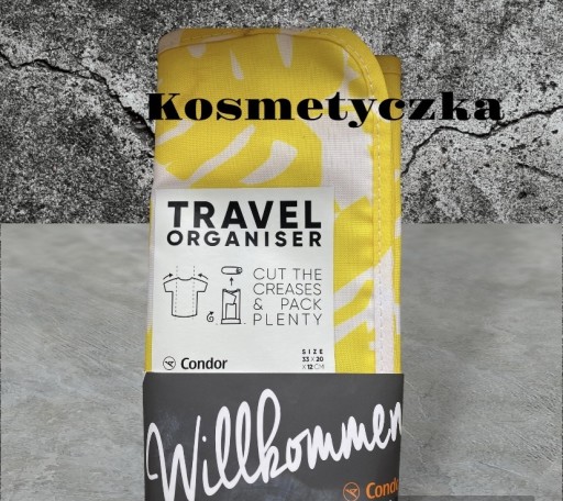 Zdjęcie oferty: Kosmetyczka saszetka podróżna na kosmetyki travel