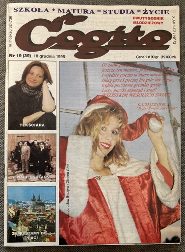 Zdjęcie oferty: Czasopismo Cogito 19/39 1995