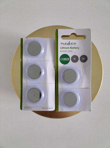 Zdjęcie oferty: Nedis Button litowy CR2025 3V – 5 sztuk