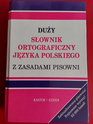 Zdjęcie oferty: Duży słownik ortograficzny z zasadami K.Tittenbrun