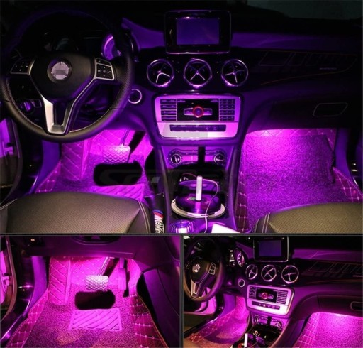 Zdjęcie oferty: Dekoracyjne LEDy do wnętrza samochodu