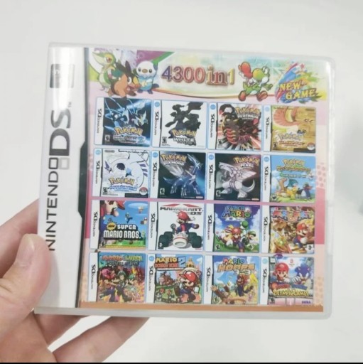 Zdjęcie oferty: 4300 w 1 gry Nintendo DS