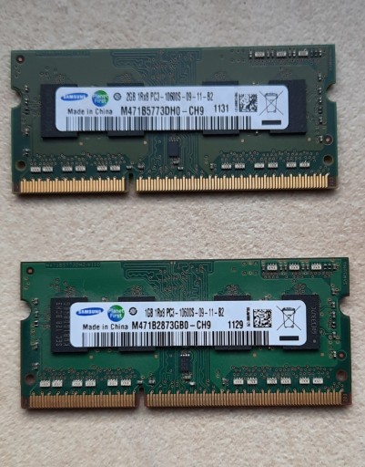Zdjęcie oferty: Pamięć RAM 3GB Samsung PC3