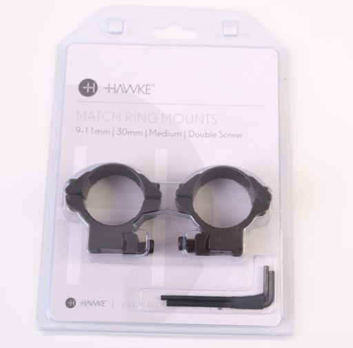 Zdjęcie oferty: Montaż HAWKE 22107 Szyna 9-11mm, 30mm, średni