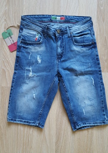 Zdjęcie oferty: Krótkie spodnie jeans Armani rozm. W 32