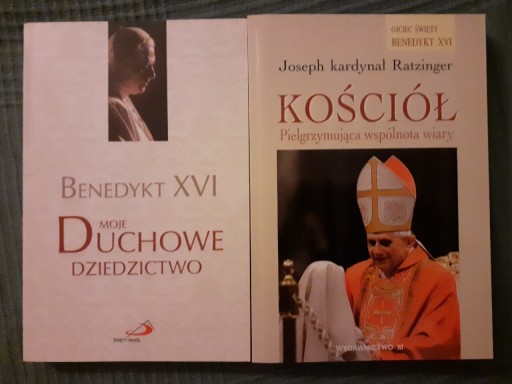 Zdjęcie oferty: Benedykt XVI - pakiet 2 książek 