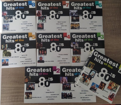 Zdjęcie oferty: Płyty CD BOX Greatest hits 80