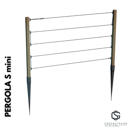 Zdjęcie oferty: Pergola S mini z linami stalowymi 100x150