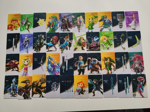 Zdjęcie oferty: The Legend of Zelda Amiibo karty