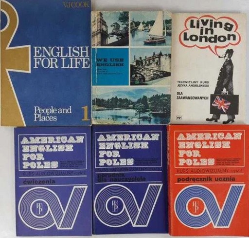 Zdjęcie oferty: Zestaw 6 książek do nauki języka angielskiego