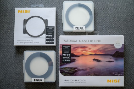 Zdjęcie oferty: Nisi Medium Nano IR GND8 (0.9) 100x150 + dodatki