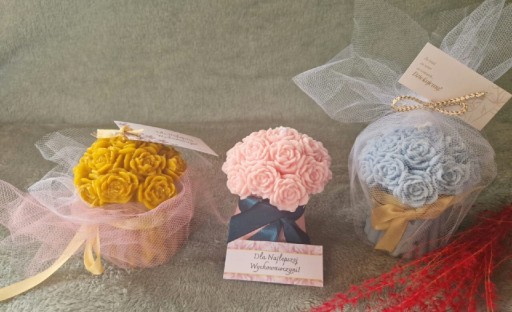 Zdjęcie oferty: Świeczki z wosku  produkt POLSKI Prezent dla nauczyciela, Babci, Mamy