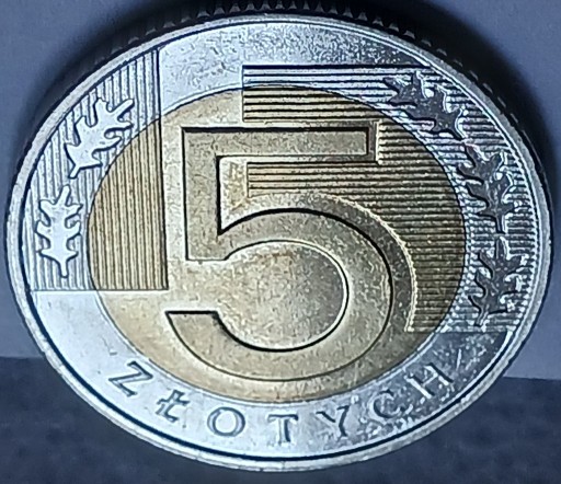 Zdjęcie oferty: 5zł złotych 2020 r. b. ładna nakład 6.436.000 szt.