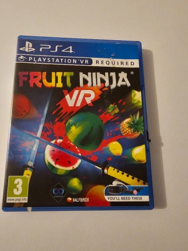 Zdjęcie oferty: Fruit Ninja PS VR PS4 PlayStation 4