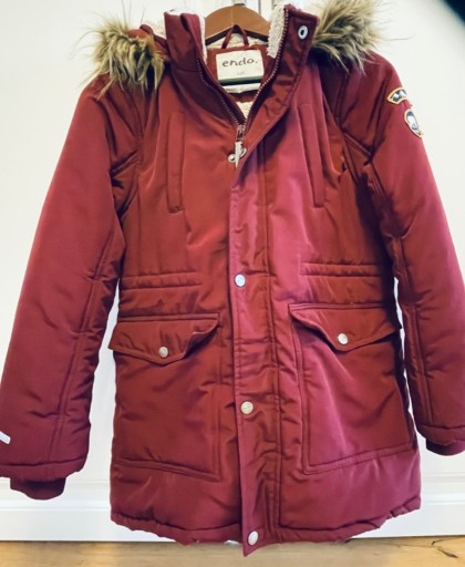 Zdjęcie oferty: zimowa kurtka parka chłopięca, roz. 146cm