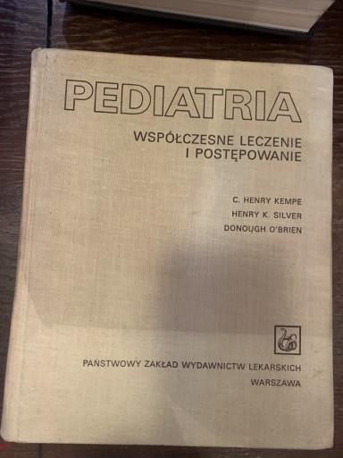 Zdjęcie oferty: Pediatria medycyna książki