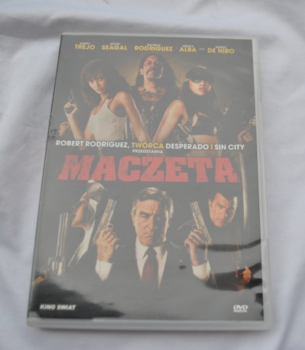 Zdjęcie oferty: Maczeta film dvd Seagal De Niro Rodriguez