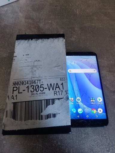 Zdjęcie oferty: Uszkodzony telefon HTC Desire 12s 3/32 czarny