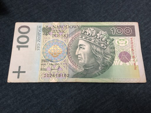 Zdjęcie oferty: Banknot 100 zł z 1994 r Radar IO2618162