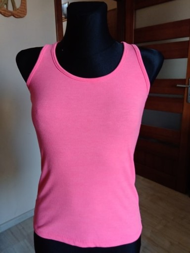 Zdjęcie oferty: Damska różowa koszulka top firmy PACHJE M/L