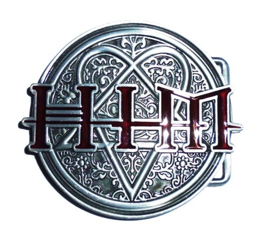 Zdjęcie oferty: metalowa klamra sprzączka na pas dla fanów HIm