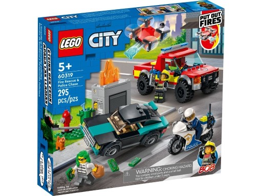 Zdjęcie oferty: LEGO City 60319 - Akcja strażacka i policyjny pośc