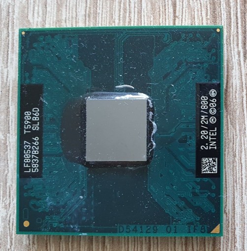 Zdjęcie oferty: Procesor Intel Core SLB6D