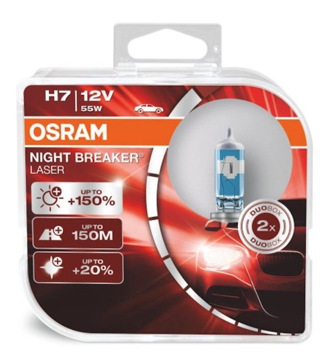 Zdjęcie oferty: Żarówki OSRAM Night Braker Laser 150% H7