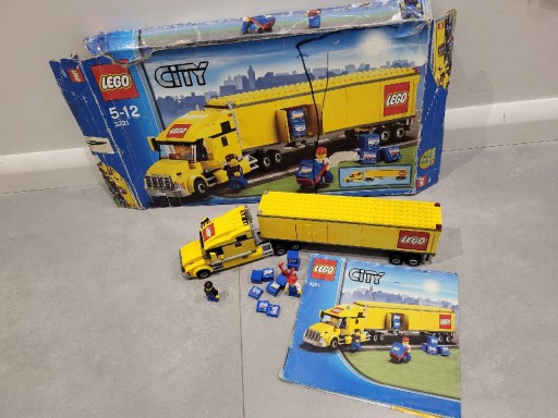 Zdjęcie oferty: Lego 3221 żółta ciężarówka klasyk