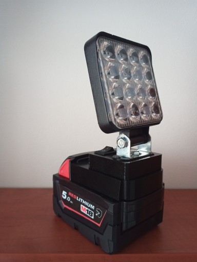 Zdjęcie oferty: ADAPTER halogen LED do MILWAUKEE M18 18V