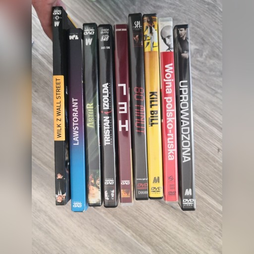 Zdjęcie oferty: Zestaw filmów na DVD psy kroll Steve Jobs 