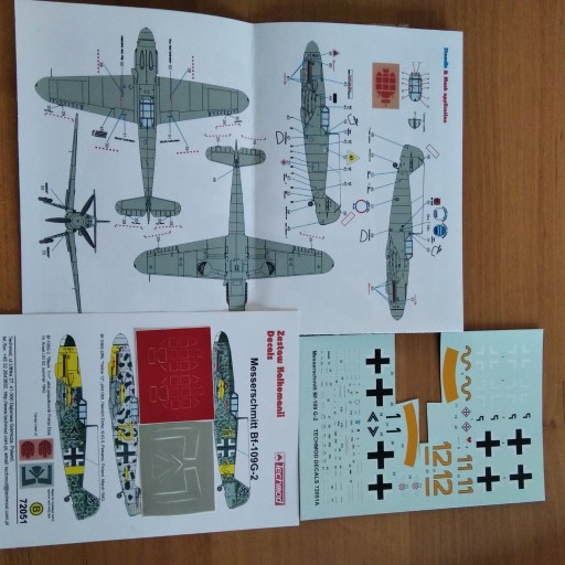 Zdjęcie oferty: Messerschmitt Me 109 G-2 1:72 techmod nkpl