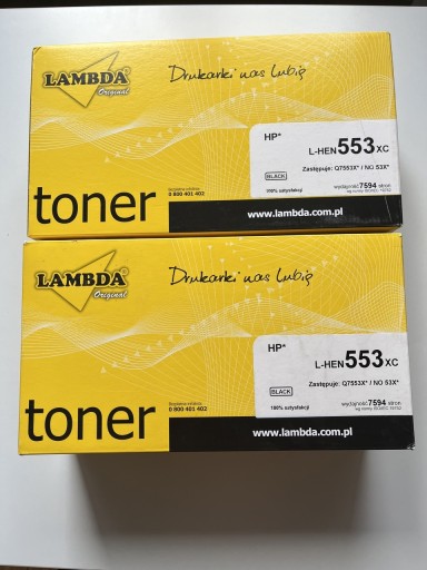 Zdjęcie oferty: Toner Q7553X Zamiennik Lambda